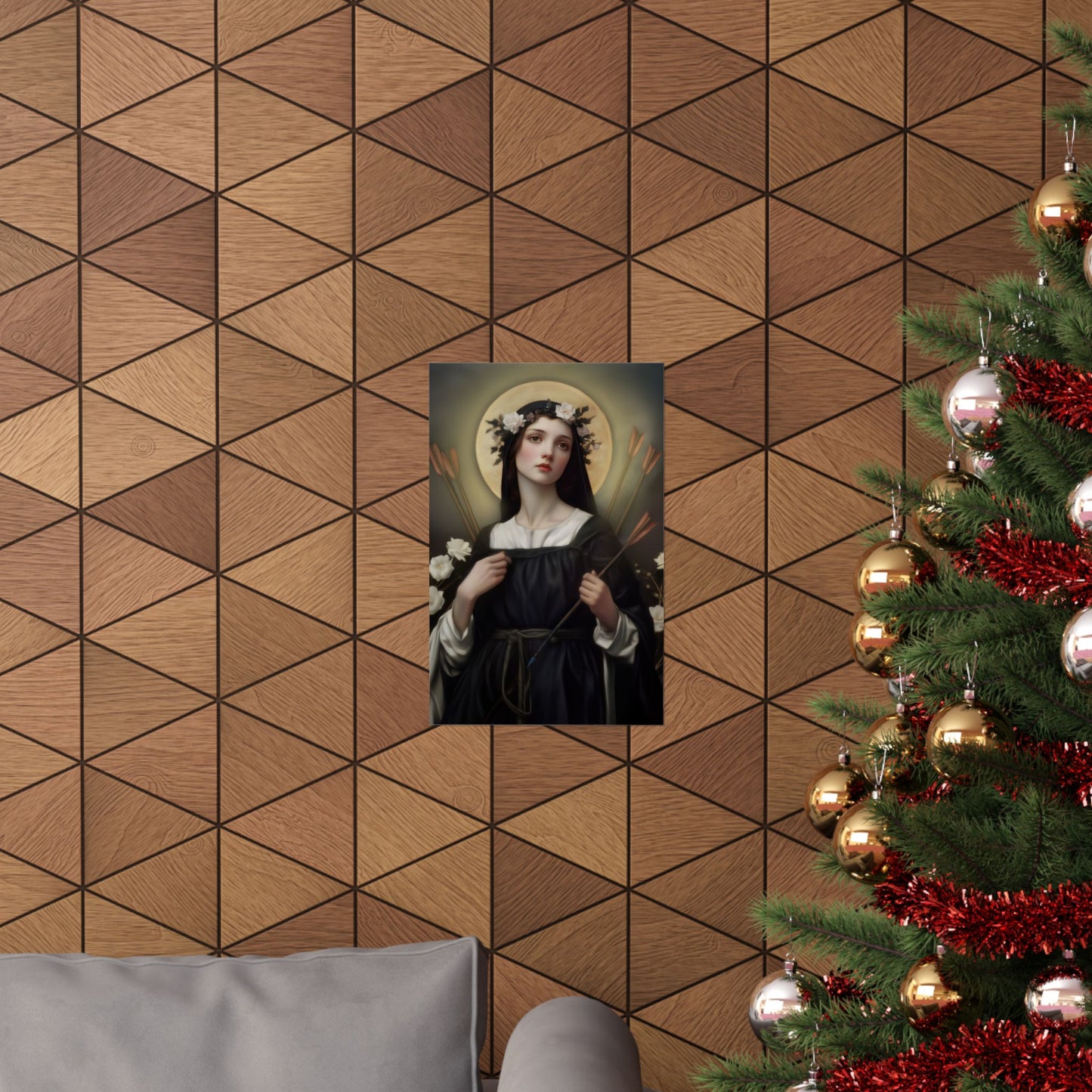 Saint Dorothy of Montau - Sanctified Souls Print - Multiple Sizes - Premium Matte Vertical Posters