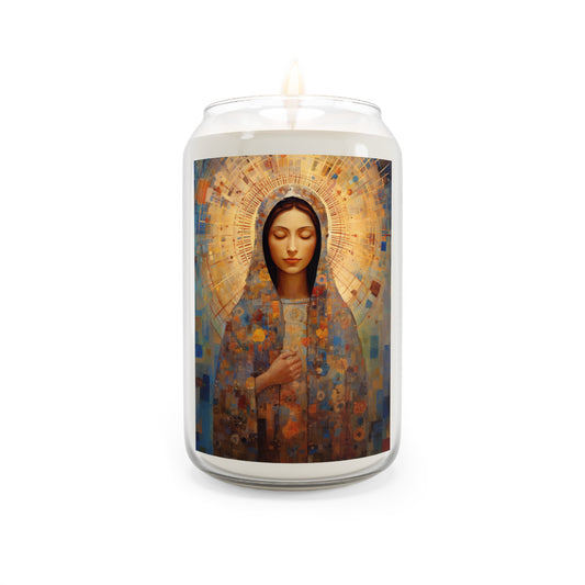 The Virgin of the Americas : Our Lady of Guadalupe  - Scented Prayer Candle, 13.75oz - Tall Size - Religious Prayer Candle - Religious Gift