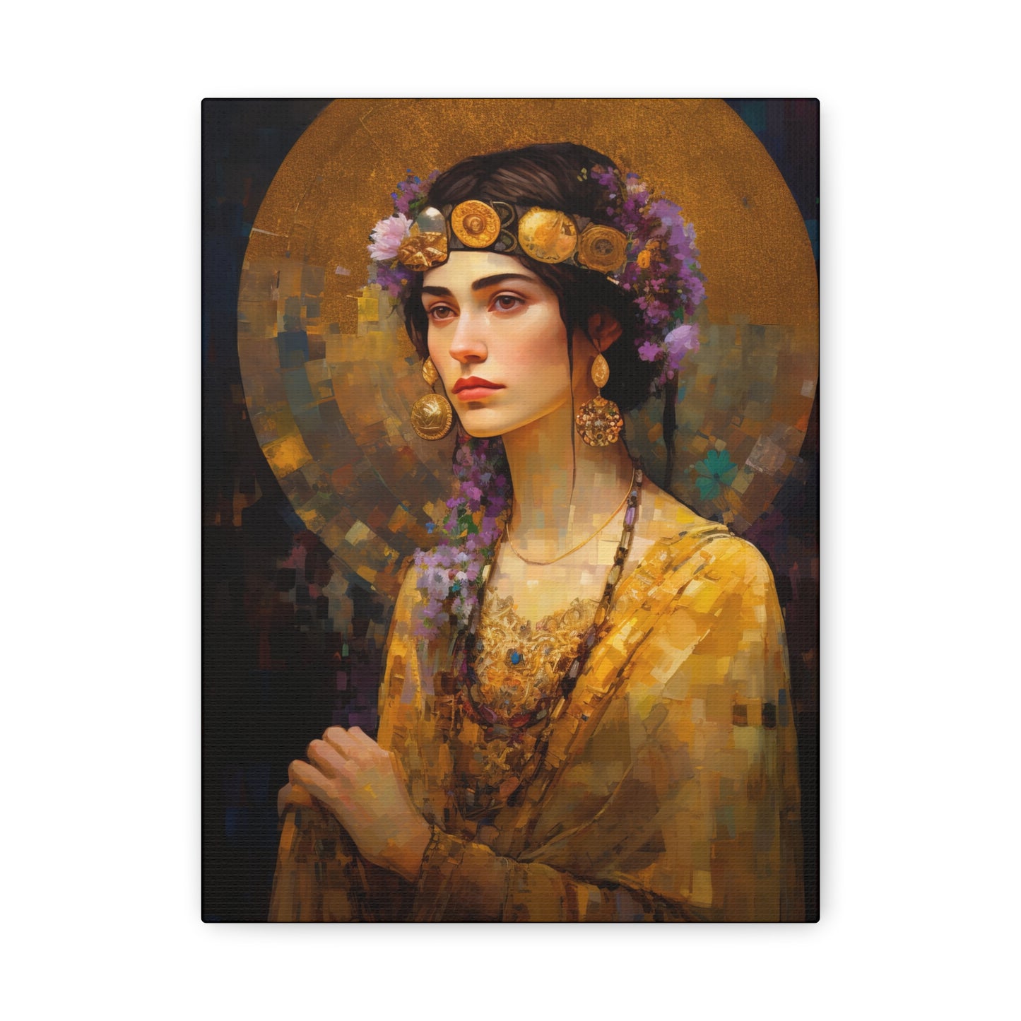 Saint Lydia Purpuraria Canvas Print - Multiple Sizes - Catholic Home art - Museum Wrapped Canvas - Sanctified Souls Print