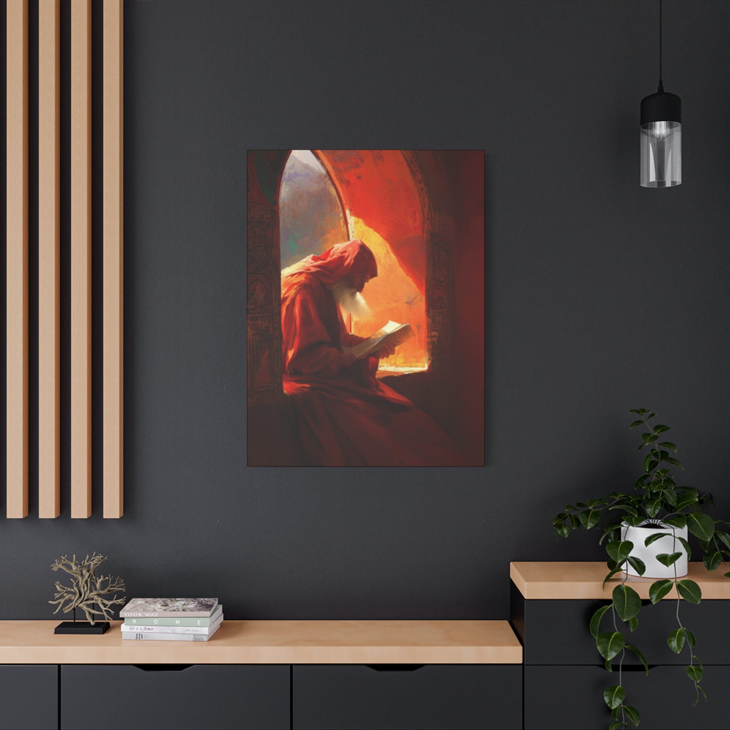 Isaiah and the Promise of the Holy One - Gallery Wrapped Canvas - Print - Religious Art for your Home - Catholic Art