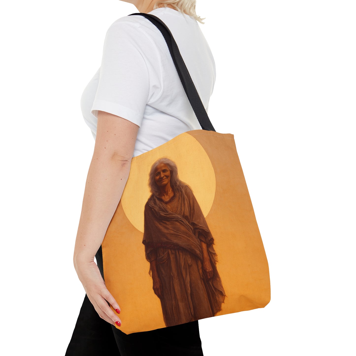 Saint Mary of Egypt - Desert Mother - Tote Bag - Large Medium Small Faith Art Bag - Catholic Faith Purse