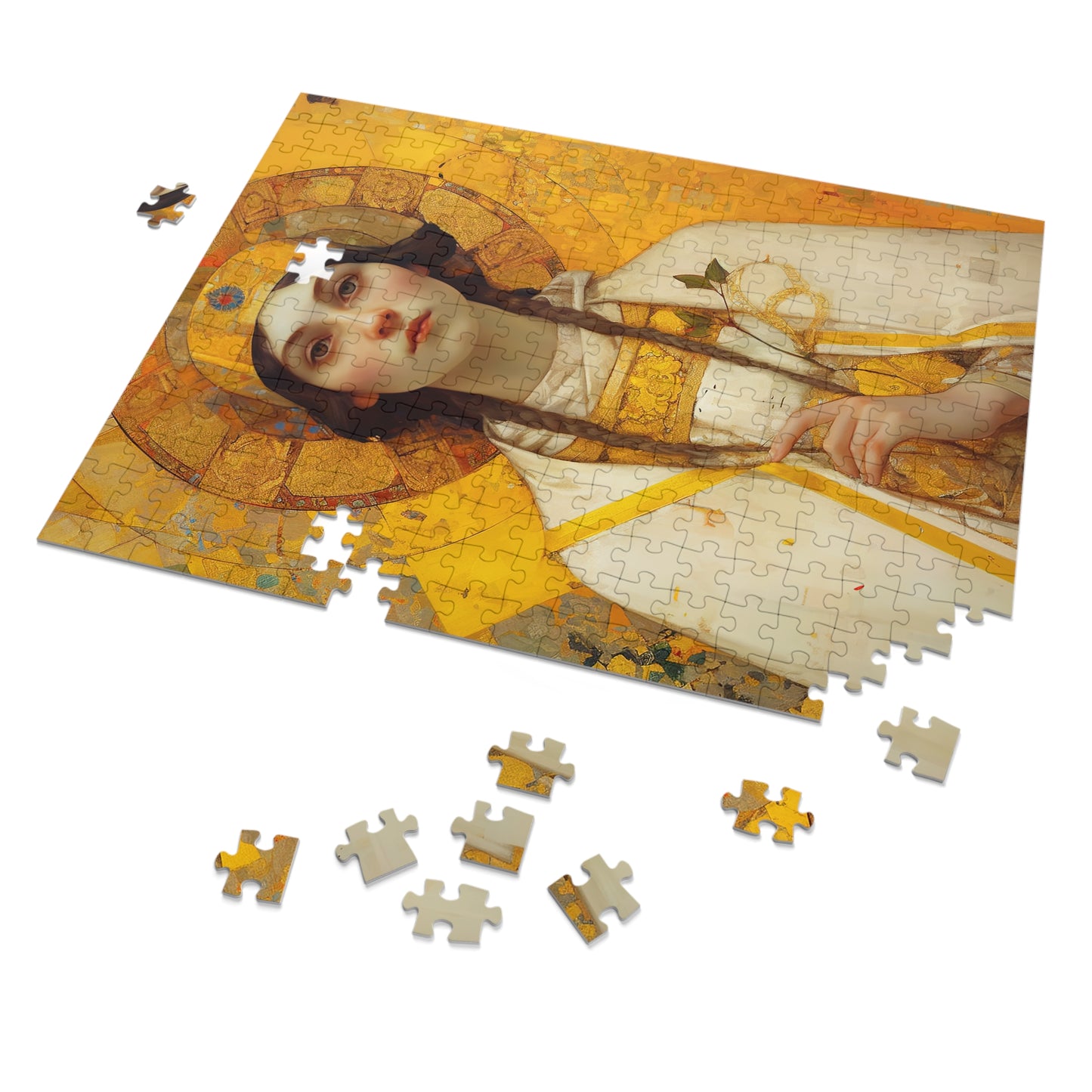 Saint Agatha - Puzzle and Keepsake Tin - Jigsaw Puzzle (30, 110, 252, 500,1000-Piece) - Religious Puzzle