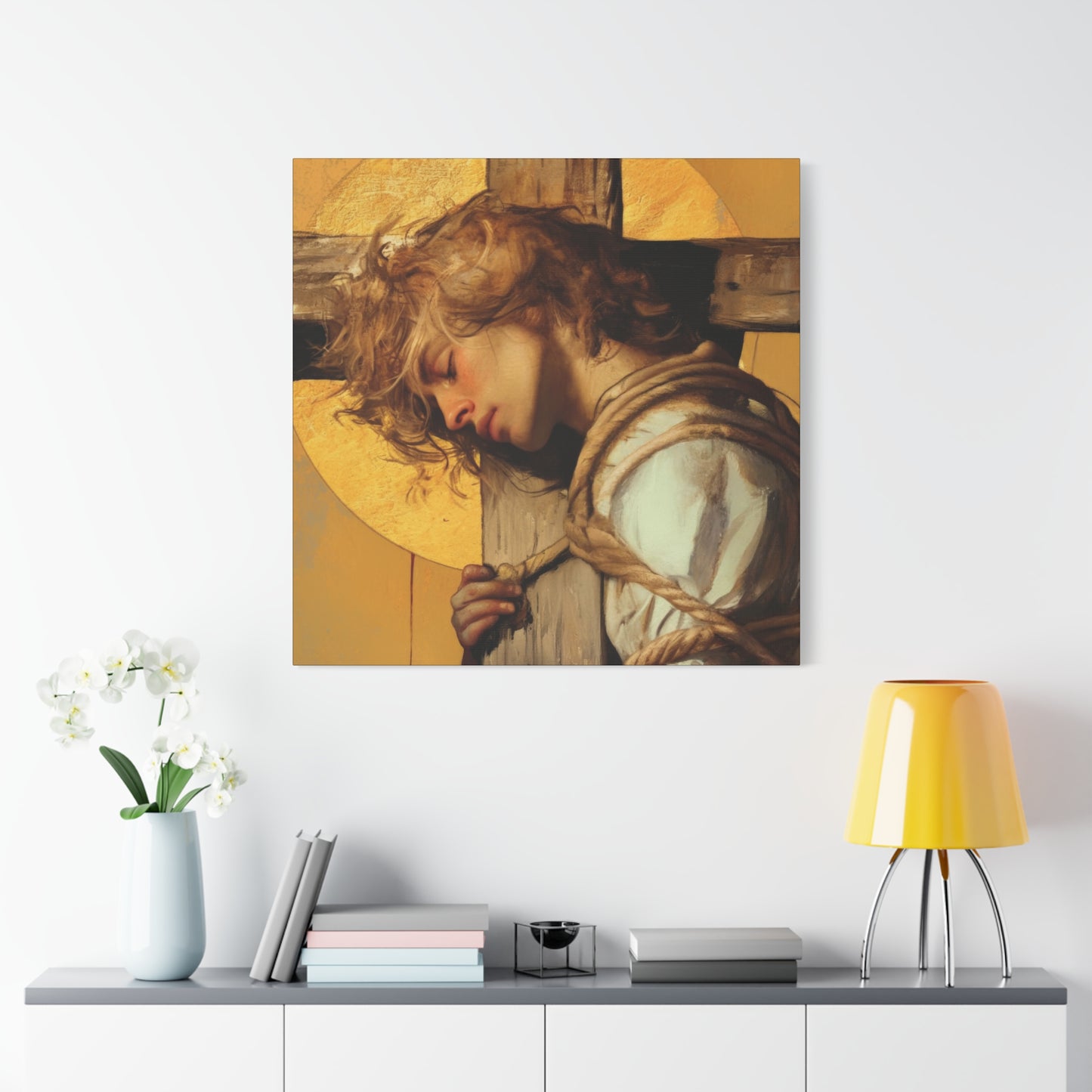 Saint Dismus, The 'Good Thief' - Gallery Wrapped Canvas - Print - Religious Art for your Home - Catholic Art