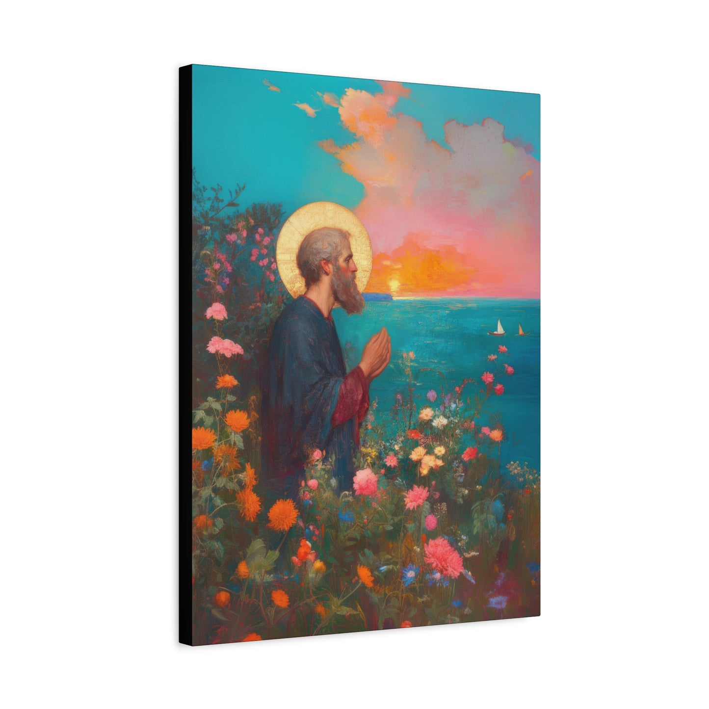 Saint Philip the Apostle - Gallery Wrapped Canvas - Print - Religious Art for your Home - Catholic Art