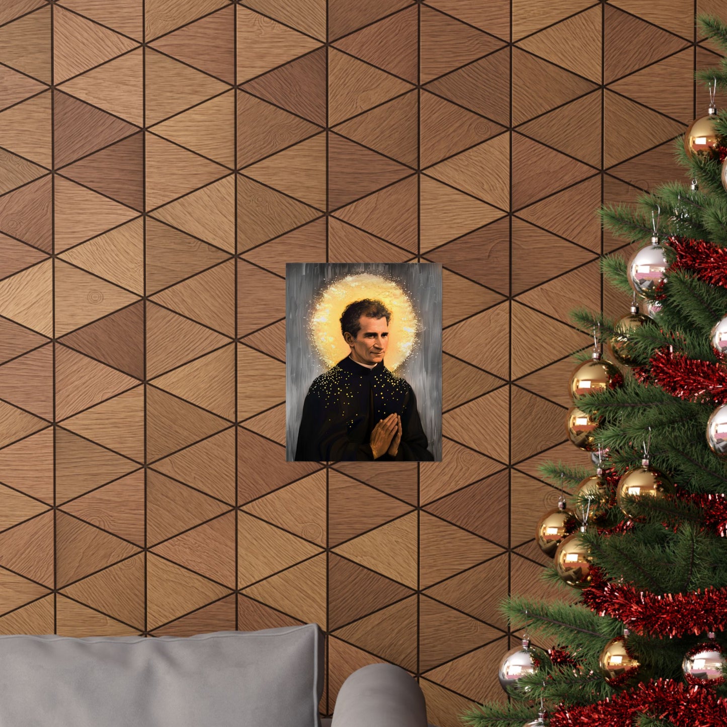 Saint John Bosco / Don Bosco  - Sanctified Souls Print - Multiple Sizes - Premium Matte Vertical Posters