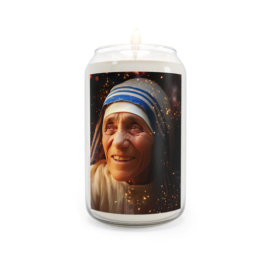 Saint Teresa of Calcutta - Mother Teresa - Scented Prayer Candle, 13.75oz - Tall Size - Religious Prayer Candle - Catholic Art