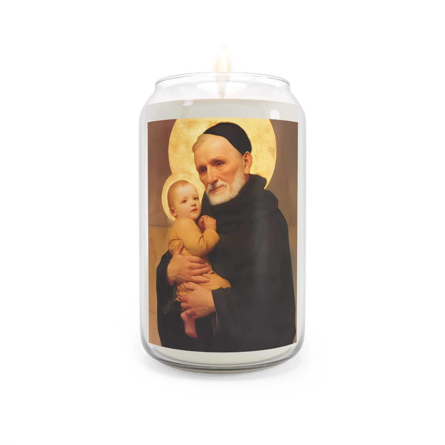 Saint Bernardino Realino - Scented Prayer Candle, 13.75oz -  Candle - Catholic Art - prayer room Scented Candle - Religious gift