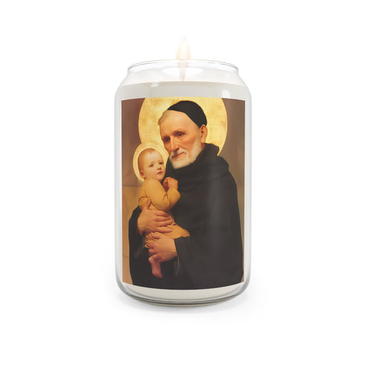 Saint Bernardino Realino - Scented Prayer Candle, 13.75oz -  Candle - Catholic Art - prayer room Scented Candle - Religious gift