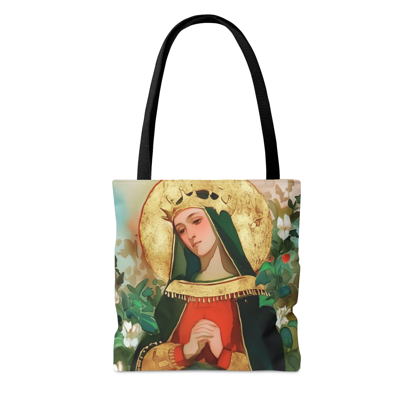Saint Matilda of Germany Tote Bag - Purse - Three sizes - Large Medium Small Faith Art Bag - Catholic faith carry-all purse - Double Sided