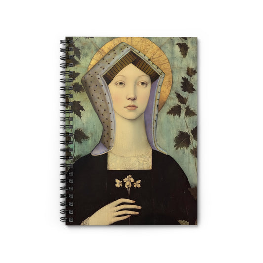 Blessed Margaret Pole - Sanctified Souls Art - Religious Based Notebook - Spiral Notebook - Ruled Line - Prayer Journal - Devotional Diary