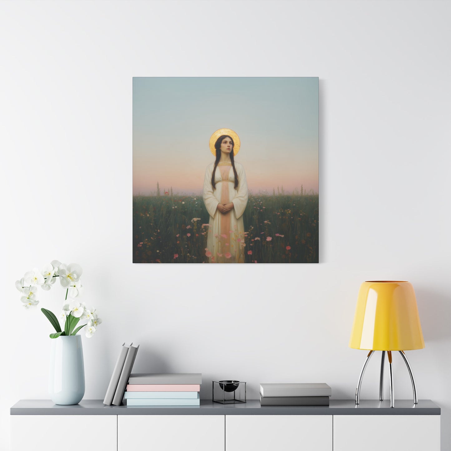 Saint Sabina-  Museum Wrapped Canvas - Sanctified Souls Print - Religious Art for your Home - Catholic Patron Saint Art