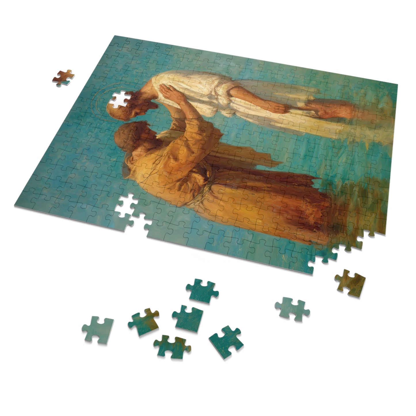 Saint John the Baptist, Servant of the Dawn - Puzzle & Keepsake Tin - Religious Jigsaw Puzzle (30, 110, 252, 500,1000-Piece) - Catholic