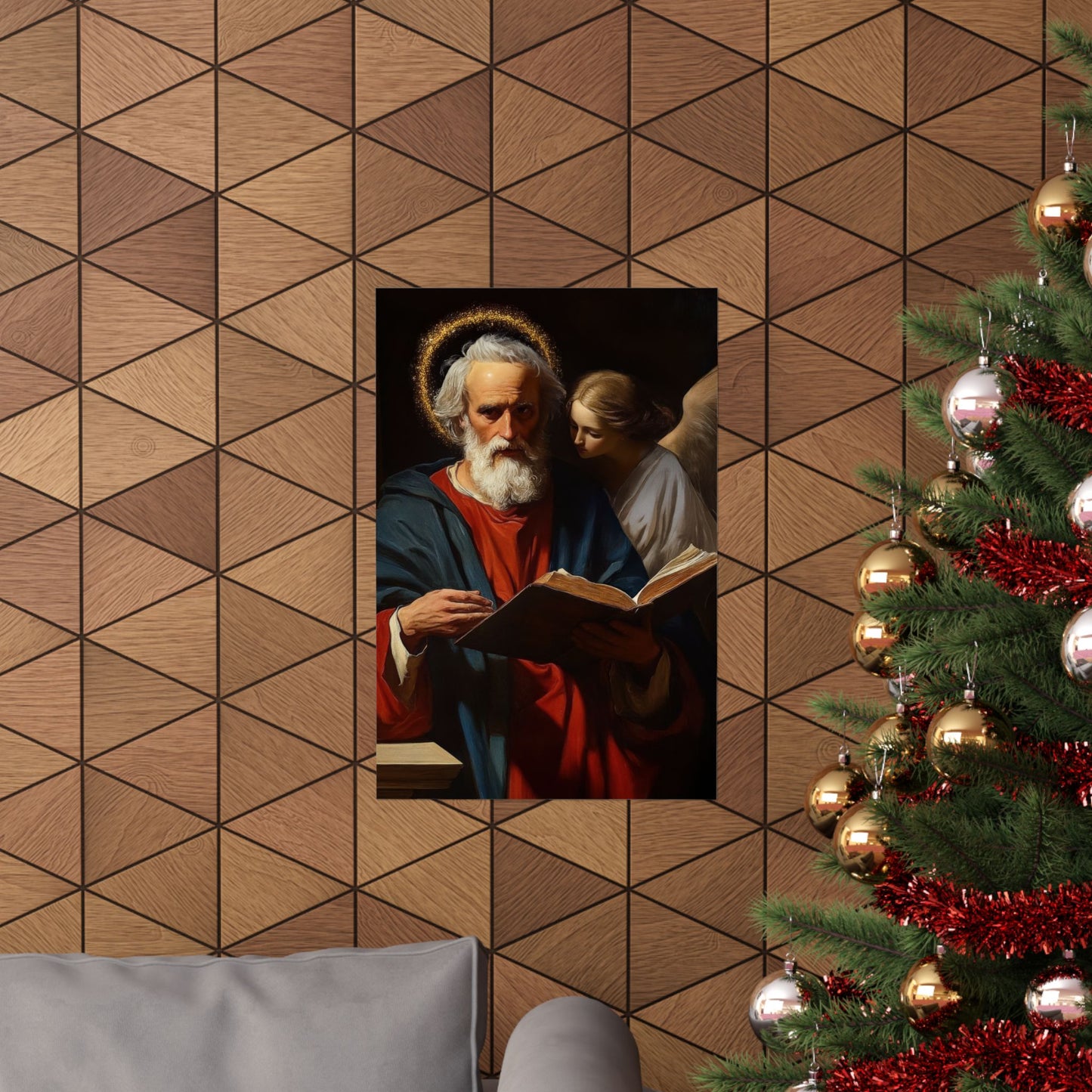 Saint Matthew the Apostle - Sanctified Souls Print - Multiple Sizes - Premium Matte Vertical Posters