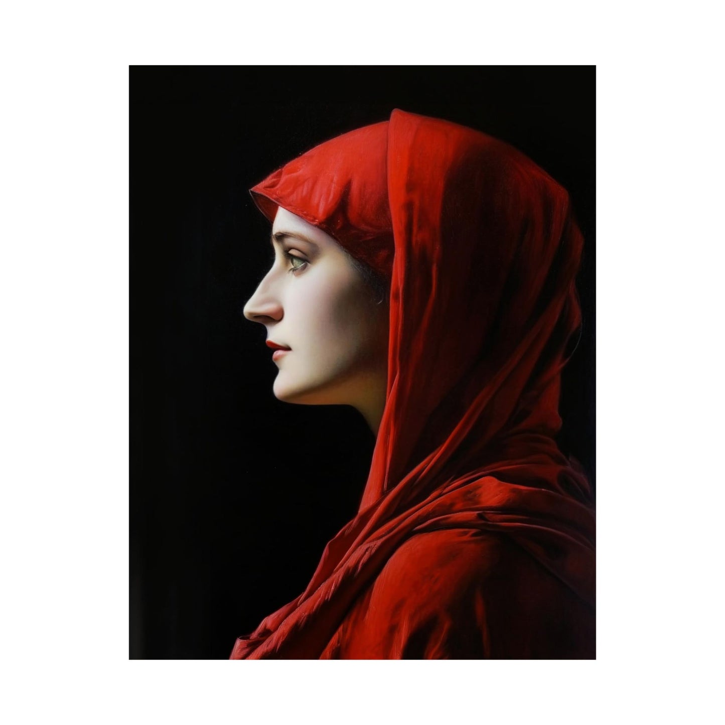Saint Fabiola - Sanctified Souls Print - Multiple Sizes - Premium Matte Vertical Posters