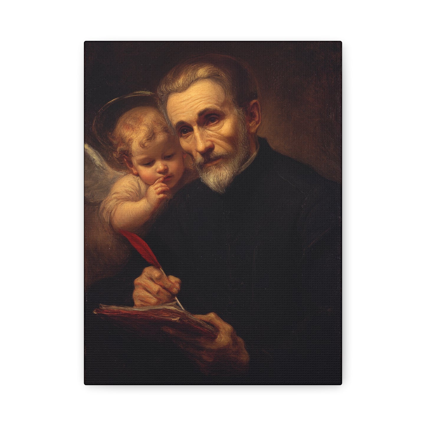 Saint Peter Canisius - Gallery Wrapped Canvas - Print - Religious Art for your Home - Catholic Art Print