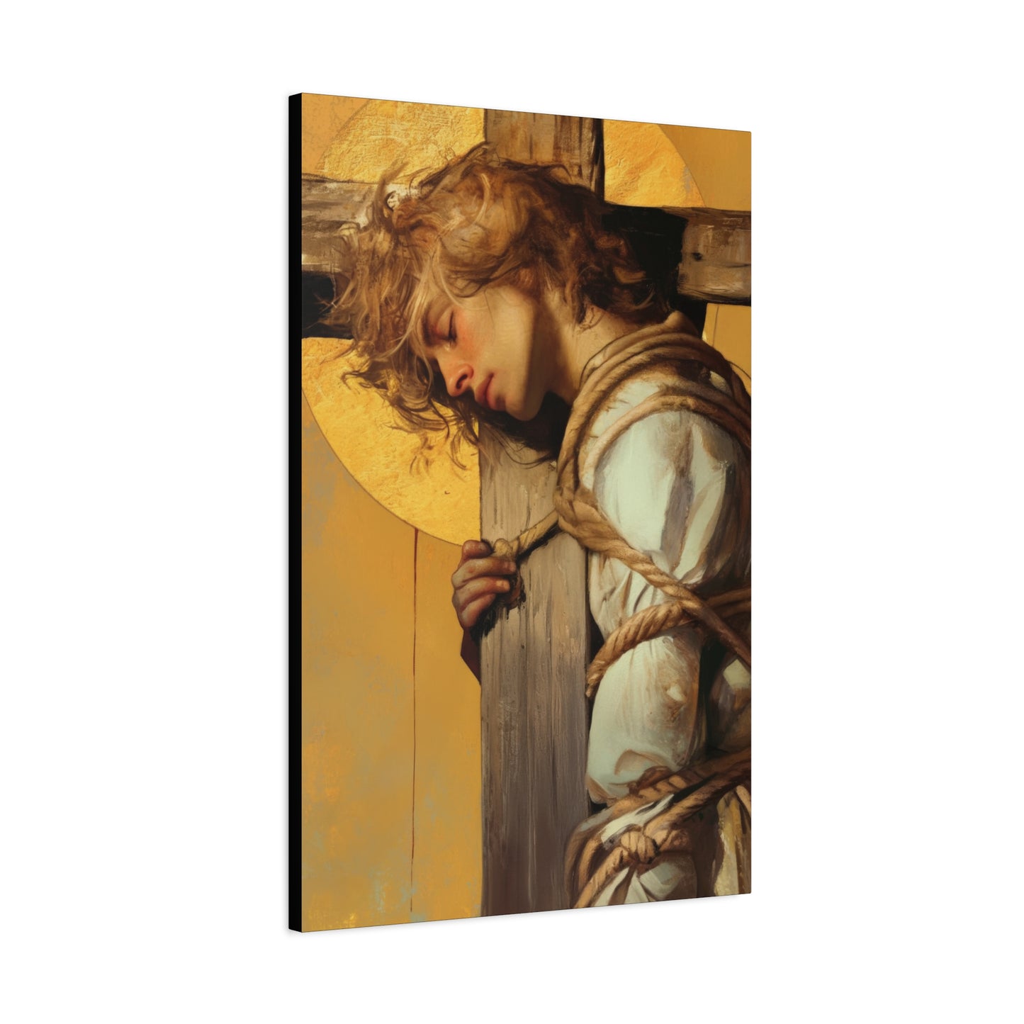 Saint Dismus, The 'Good Thief' - Gallery Wrapped Canvas - Print - Religious Art for your Home - Catholic Art