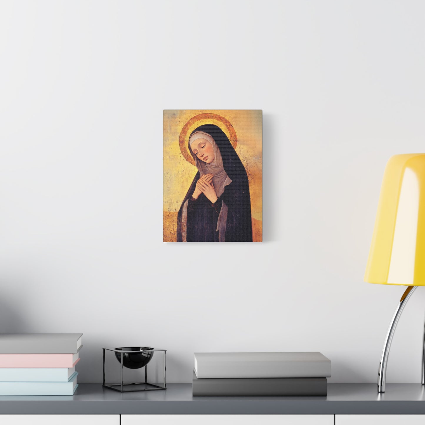 Saint Syncletica of Alexandria - Desert Mother - Gallery Wrapped Canvas - Print - Religious Art for your Home - Catholic