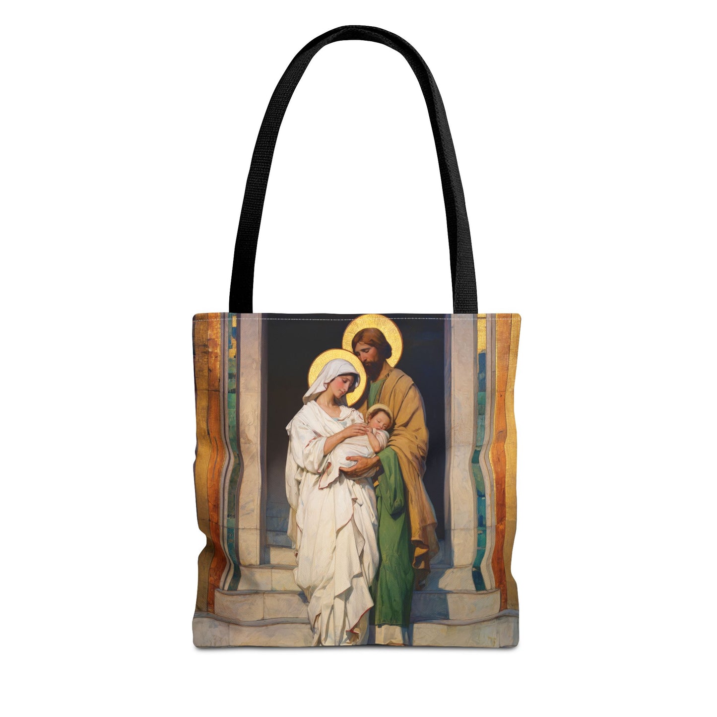 The Feast of the Presentation of the Lord - Holy Family - Tote Bag - Large Medium Small Faith Art Bag - Re-usable Tote Purse - Double Sided