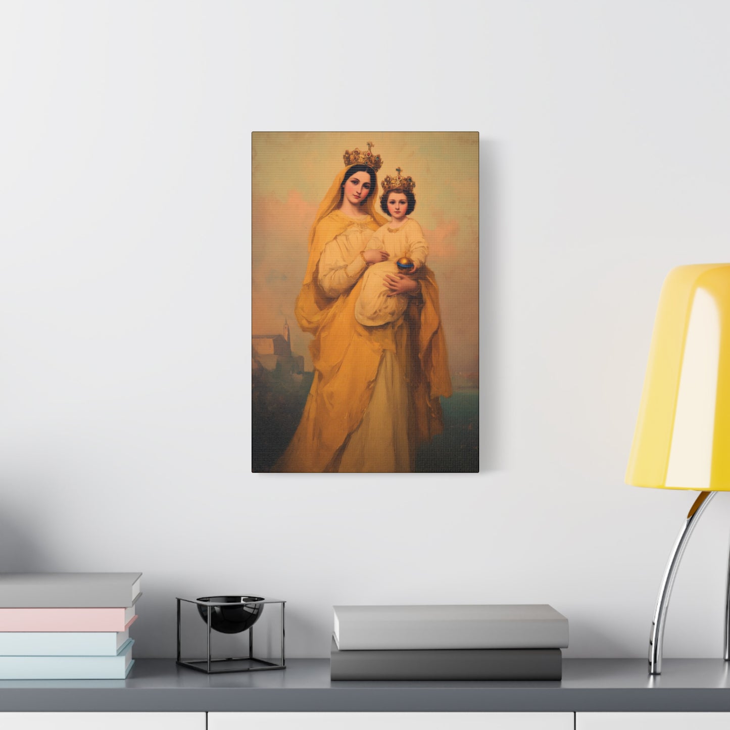 Our Lady of Prompt Succor - Gallery Wrapped Canvas - Print - Religious Art for your Home - Catholic