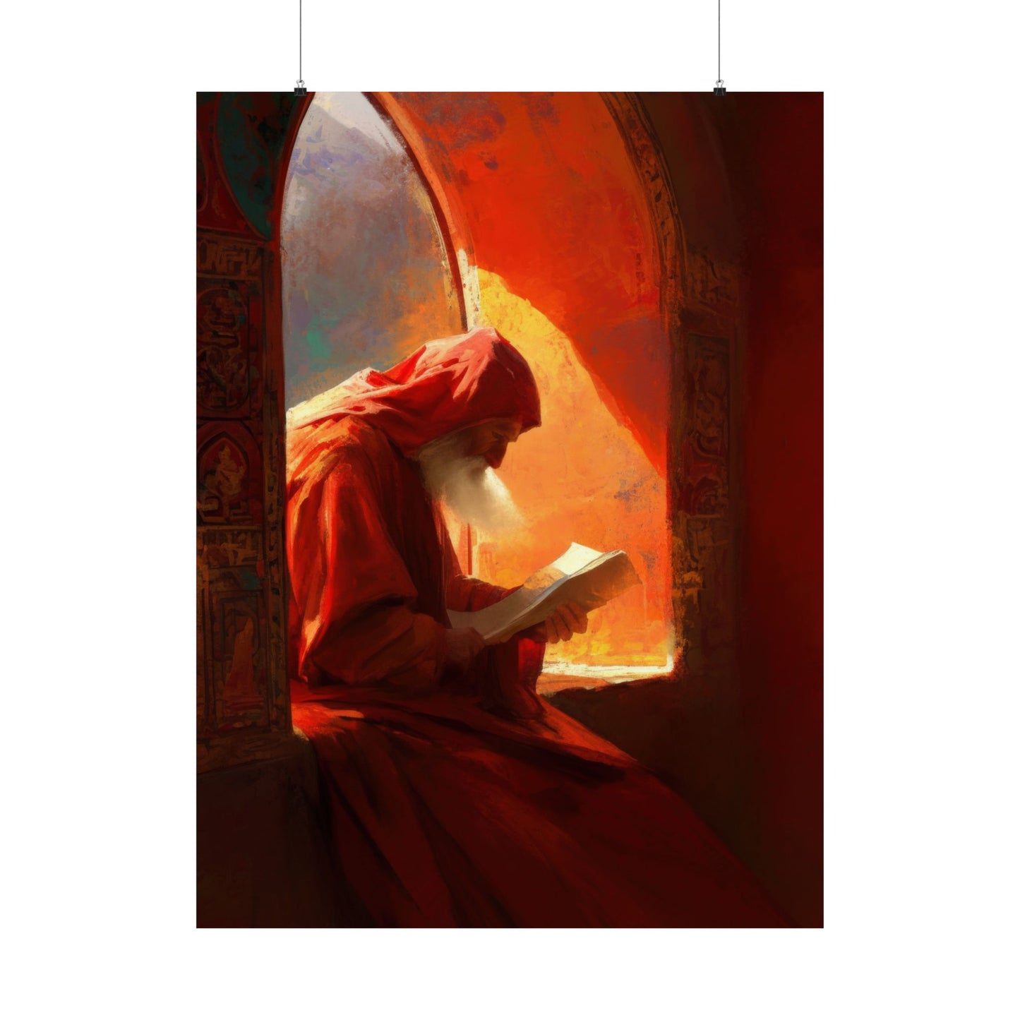 Isaiah and the Promise of the Holy One - Sanctified Souls Print - Multiple Sizes - Premium Matte Vertical Posters