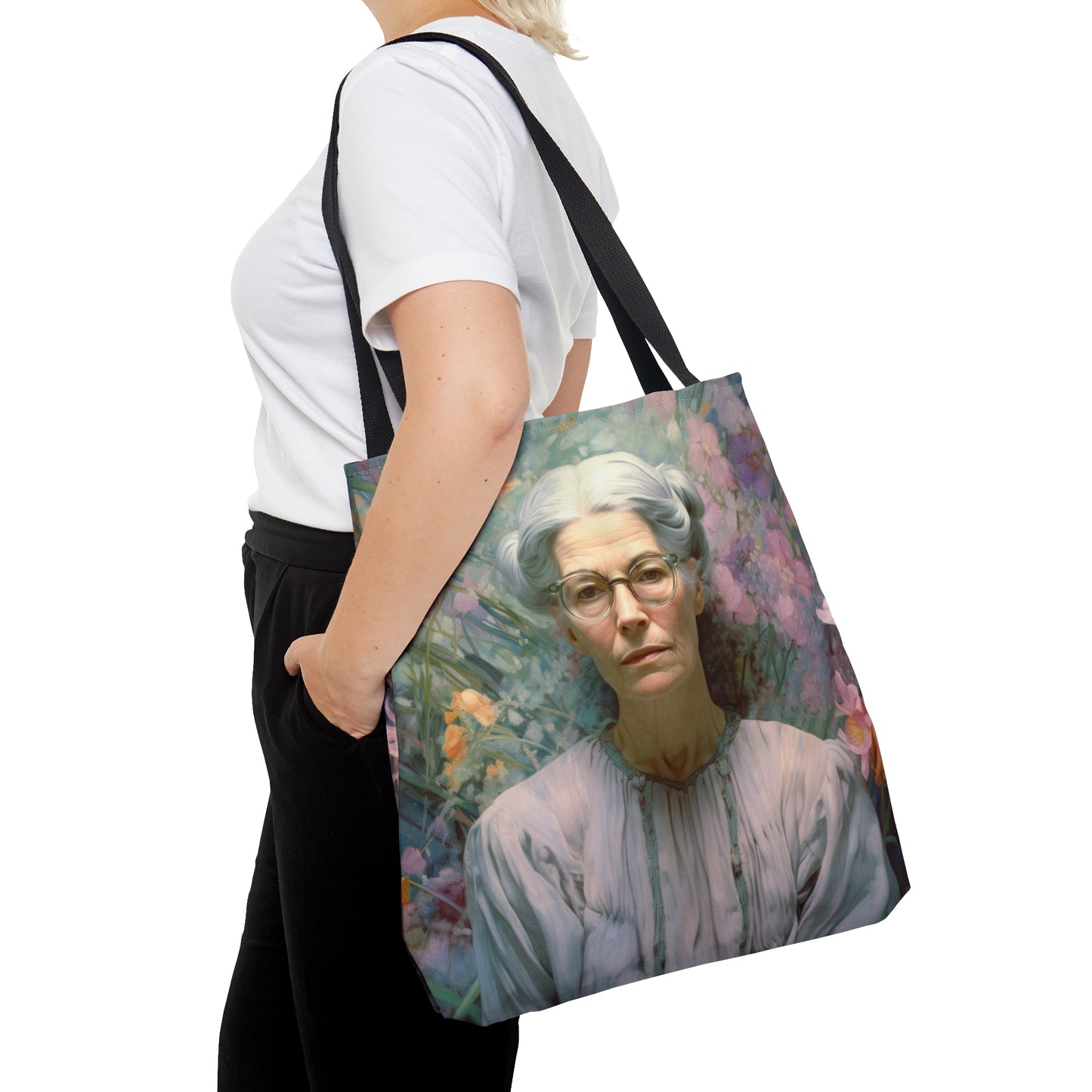 Servant of God Dorothy Day Tote Bag - Large Medium Small Faith Art Bag - Catholic Faith Purse - Religious - Reusable - Prayer Bag