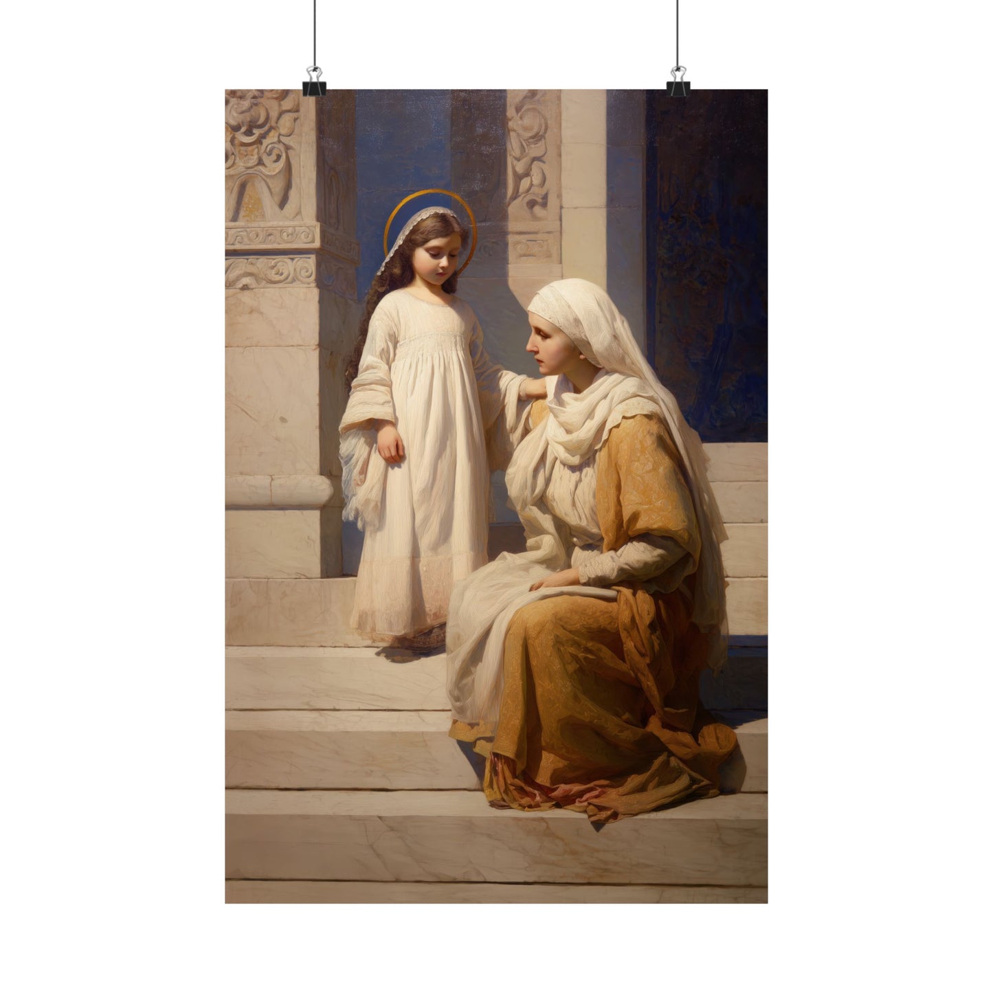 The Feast of the Presentation of the Blessed Mary - Sanctified Souls Print - Multiple Sizes - Premium Matte Vertical Posters