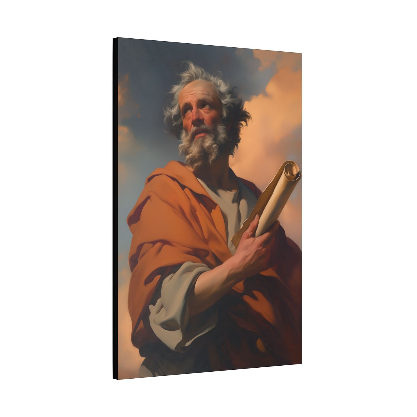 Saint Paul the Apostle-  Wrapped Canvas Print - Multiple Sizes - Catholic Home art Matte Canvas, Stretched