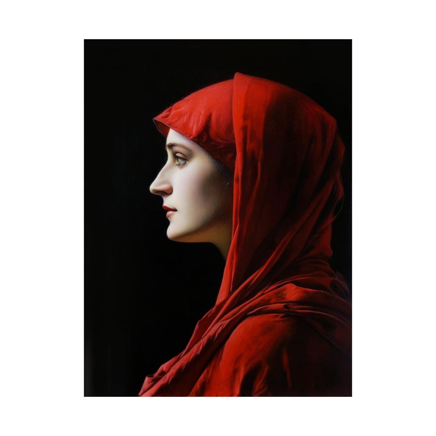 Saint Fabiola - Sanctified Souls Print - Multiple Sizes - Premium Matte Vertical Posters