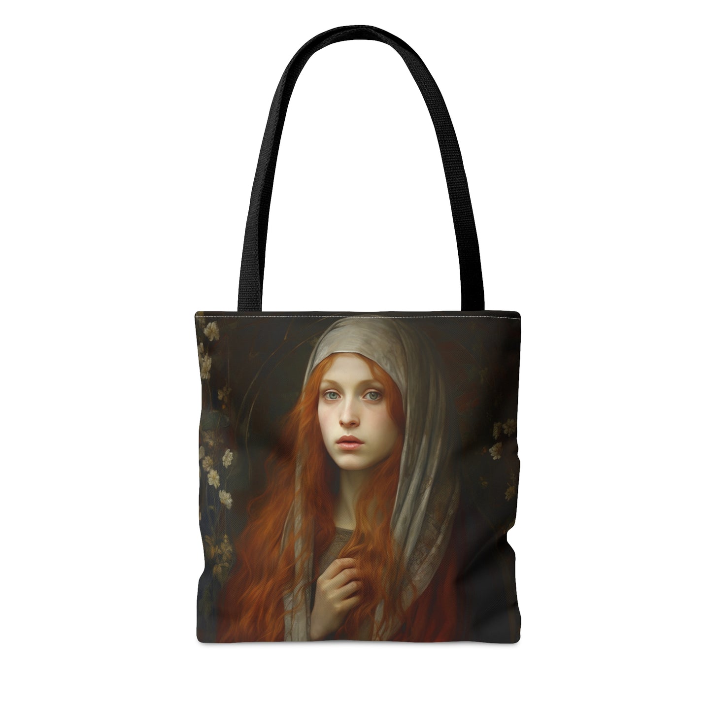Saint Mary Magdalene Tote Bag - Purse - Three sizes - Large Medium Small Art Bag - Catholic faith carry-all purse - Double Sided