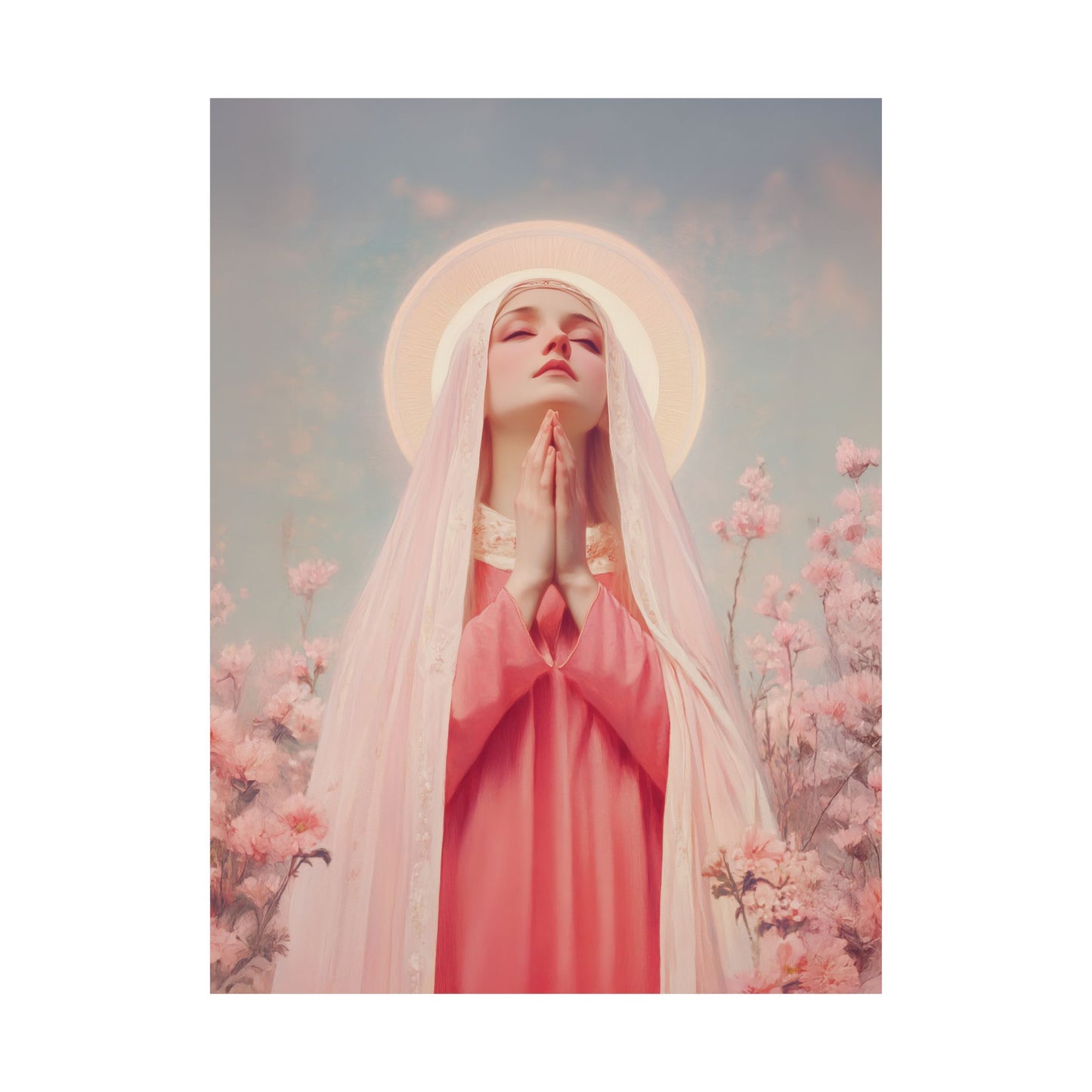 Saint Illuminata - Sanctified Souls Print - Multiple Sizes - Premium Matte Vertical Posters