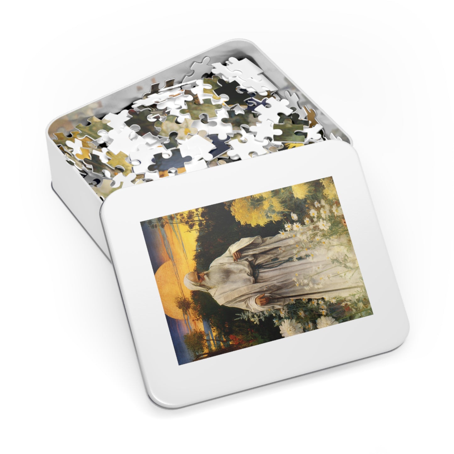 Saint Phocas - Puzzle and Keepsake Tin - Religious Jigsaw Puzzle (30, 110, 252, 500,1000-Piece) - Religious Puzzle