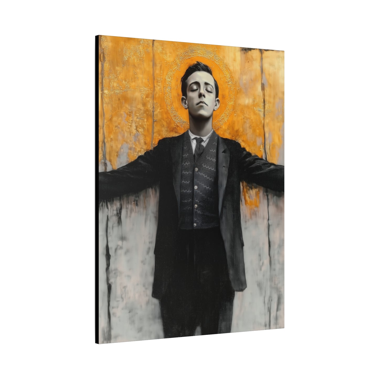 Blessed Miguel Pro- Gallery Wrapped Canvas - Print - Religious Art for your Home - Catholic Saint Art Print - Home Decor - Catholic Art