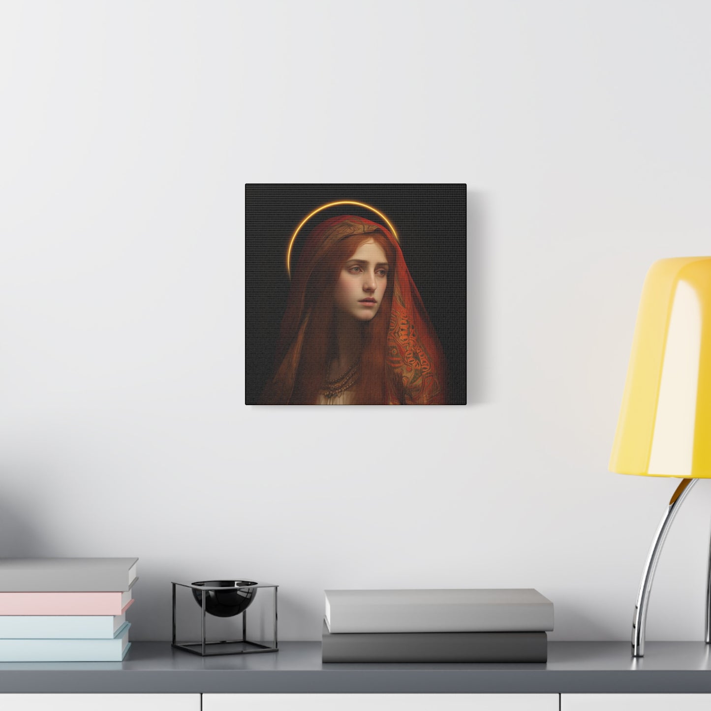 The Beloved Disciple - Mary Magdalene's Devotion - Museum Wrapped Canvas - Sanctified Souls Print - Religious Art for your Home