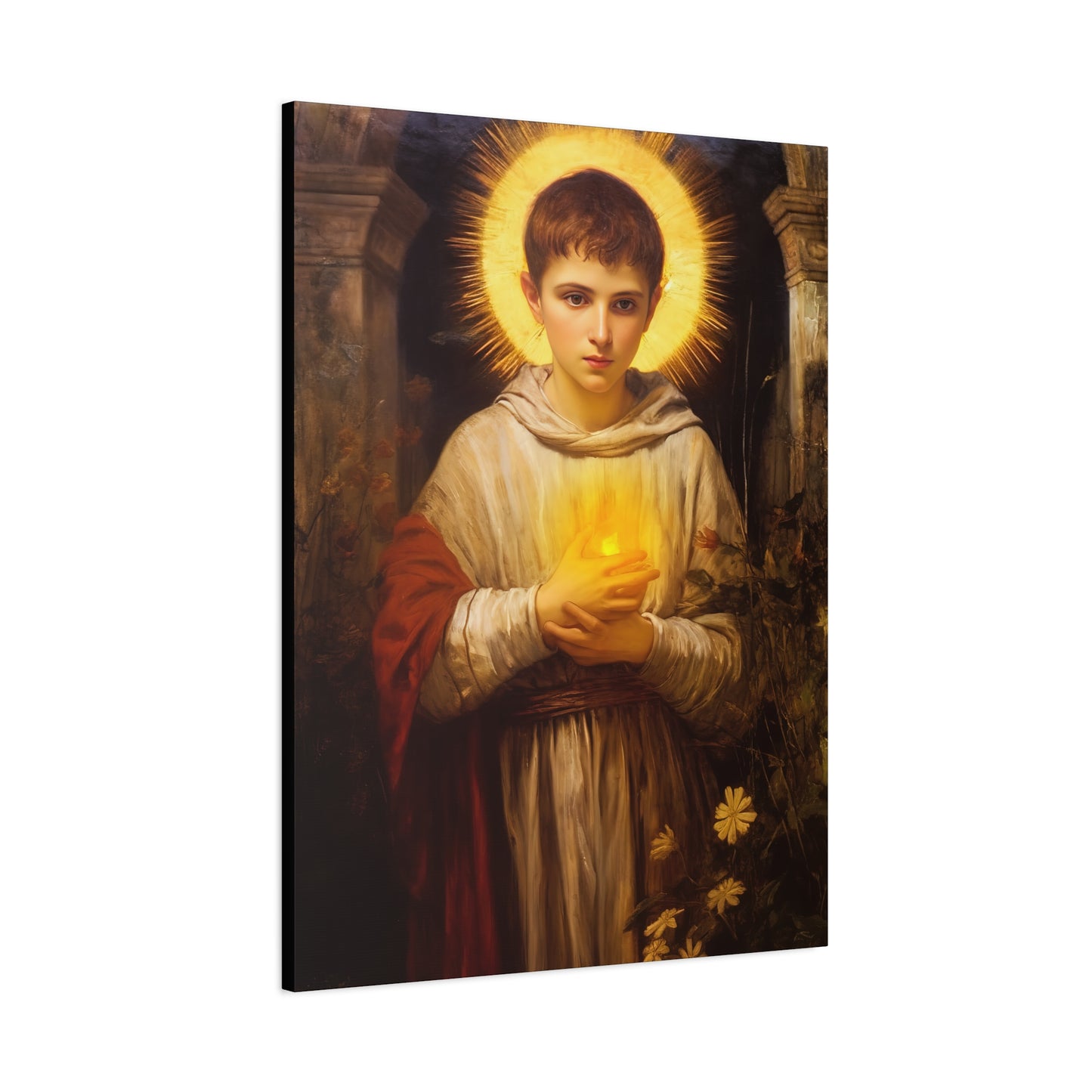 Saint Tarsicius - Museum Wrapped Canvas - Sanctified Souls Print - Religious Art for your Home