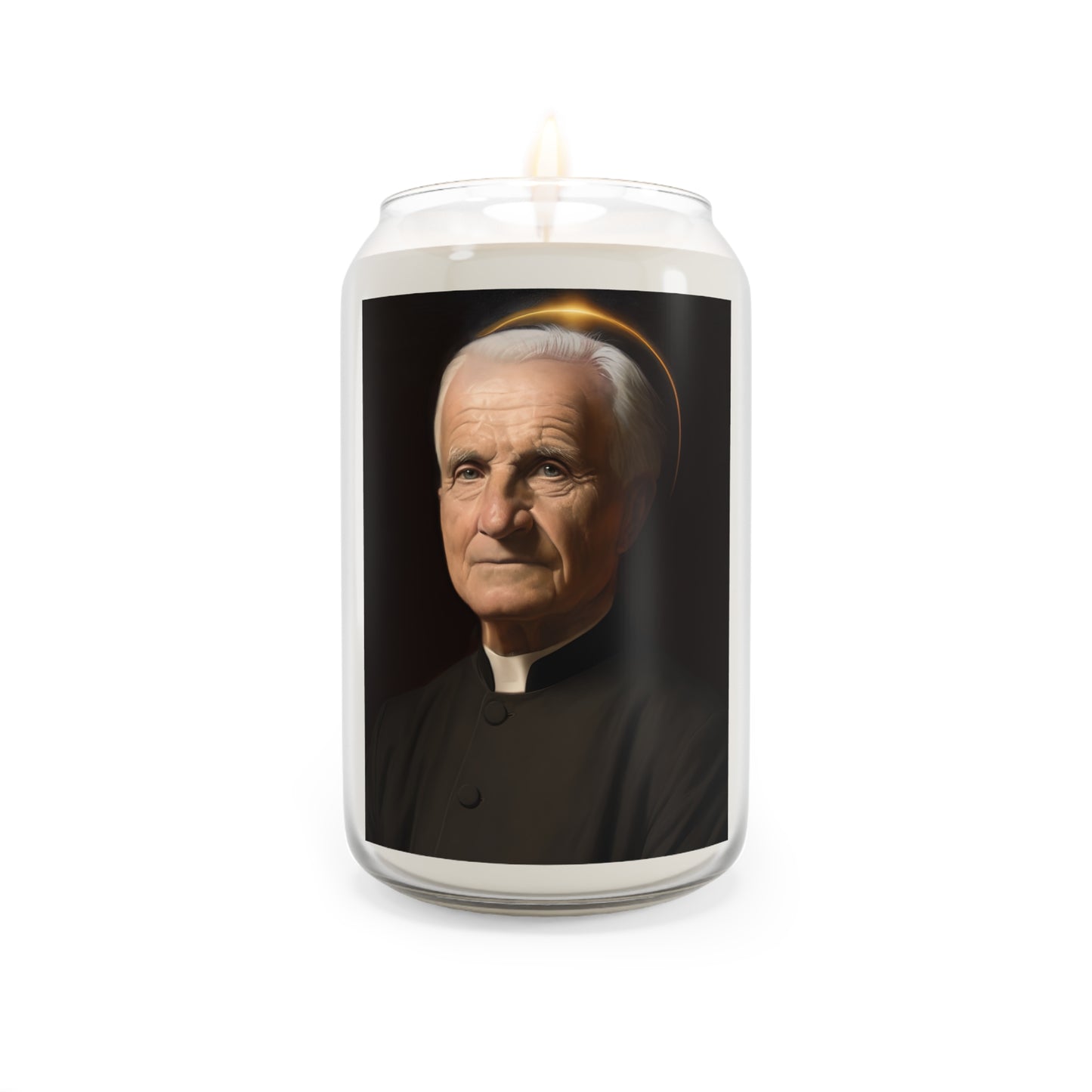 Saint André Bessette - Scented Prayer Candle, 13.75oz - Tall Size - Religious Prayer Candle - Catholic Art