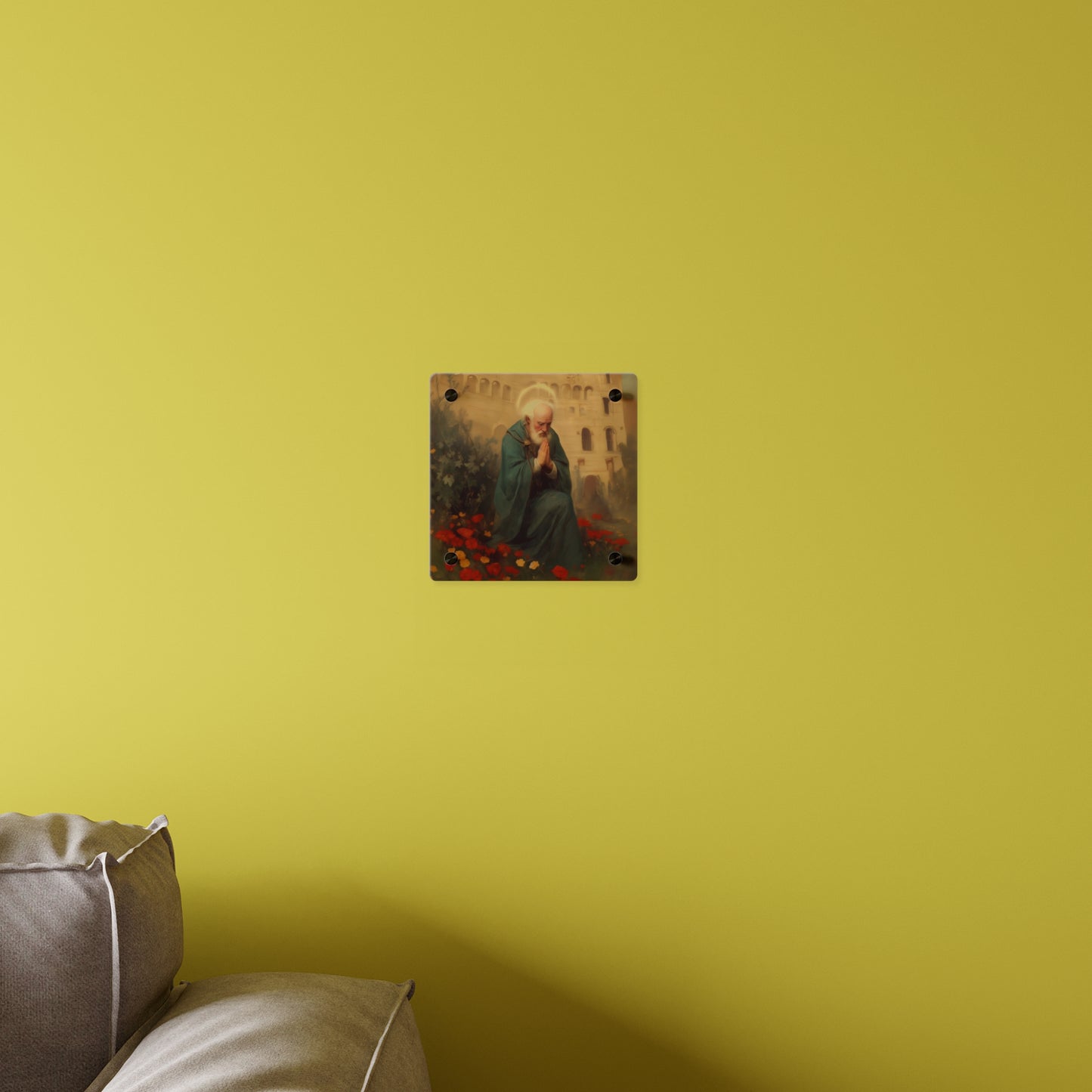 Saint Cyprian Wall Art Panel - Ready to Hang Acrylic Print - Catholic Saint Art - Patron Saint Print - Martyr Art