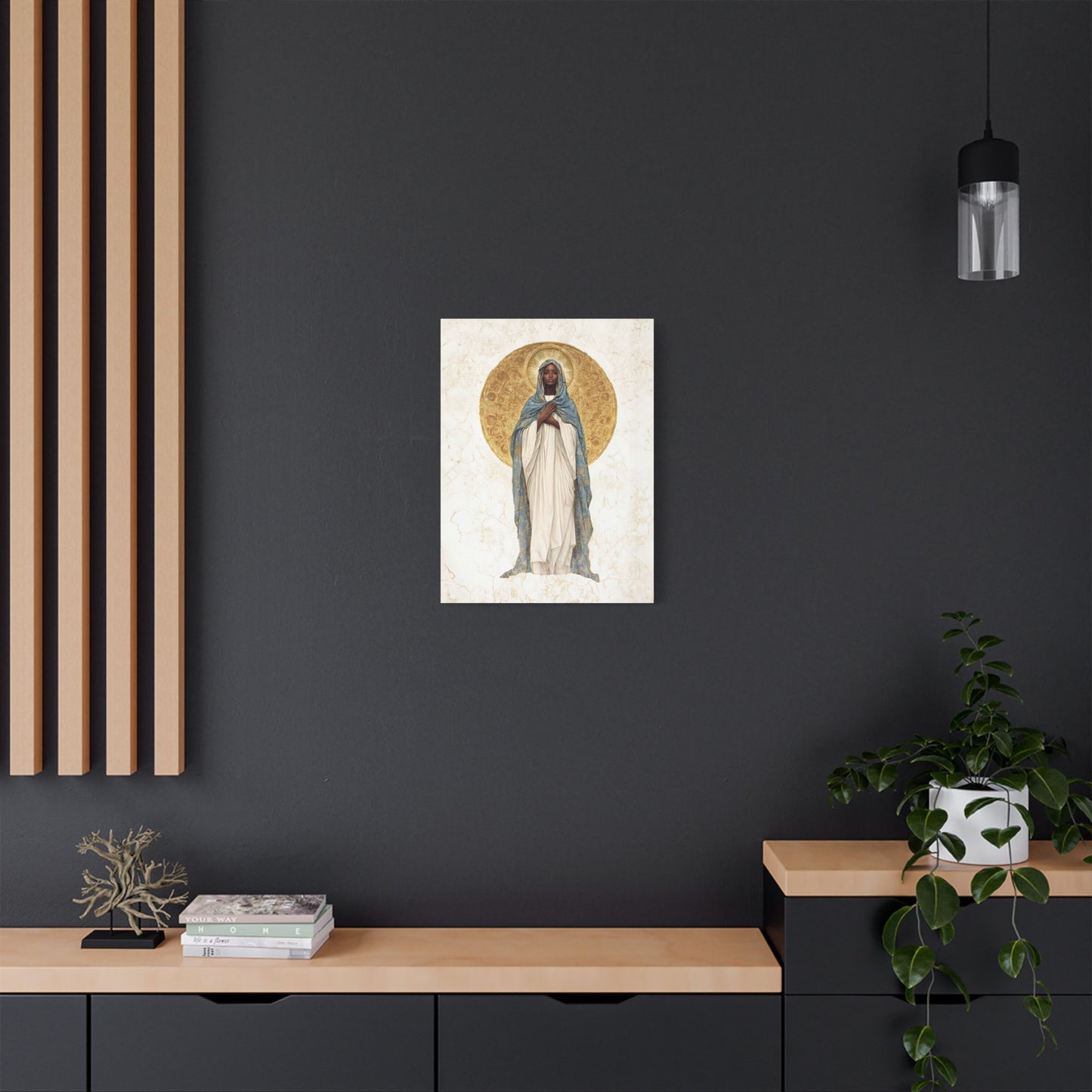 Our Lady of Kibeho- The Vision of Divine Peace - Museum Wrapped Canvas - Print - Religious Art for your Home - Christian print - Religious