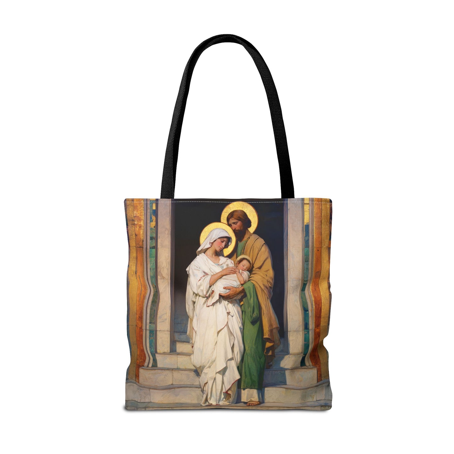 The Feast of the Presentation of the Lord - Holy Family - Tote Bag - Large Medium Small Faith Art Bag - Re-usable Tote Purse - Double Sided
