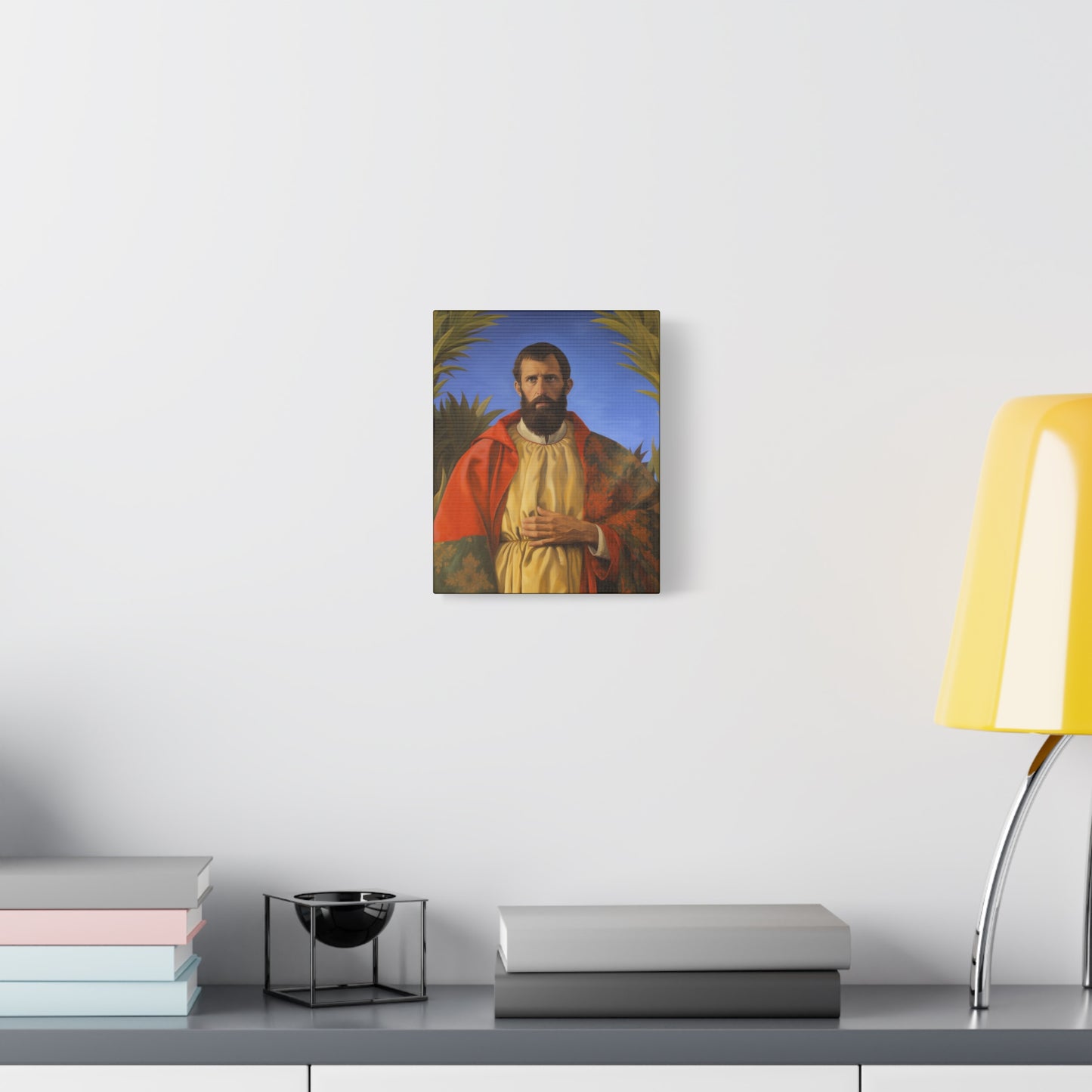 Saint Thomas the Apostle - Museum Wrapped Canvas - Sanctified Souls Print - Religious Art for your Home