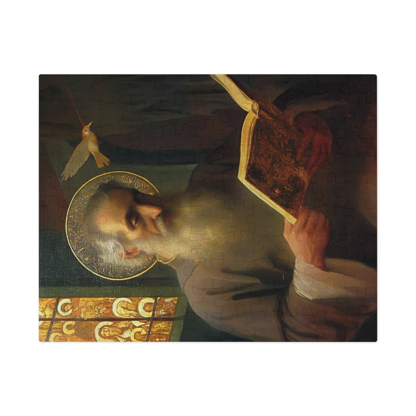 Saint Issac of Armenia - Puzzle and Keepsake Tin - Religious (30, 110, 252, 500,1000) - Religious Puzzle - Gifts for Catholic Families