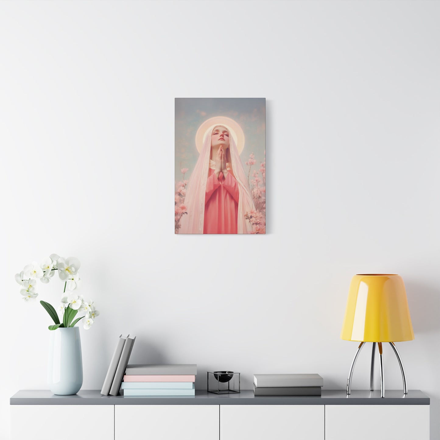 Saint Illuminata - Gallery Wrapped Canvas - Print - Religious Art for your Home - Catholic Art Print
