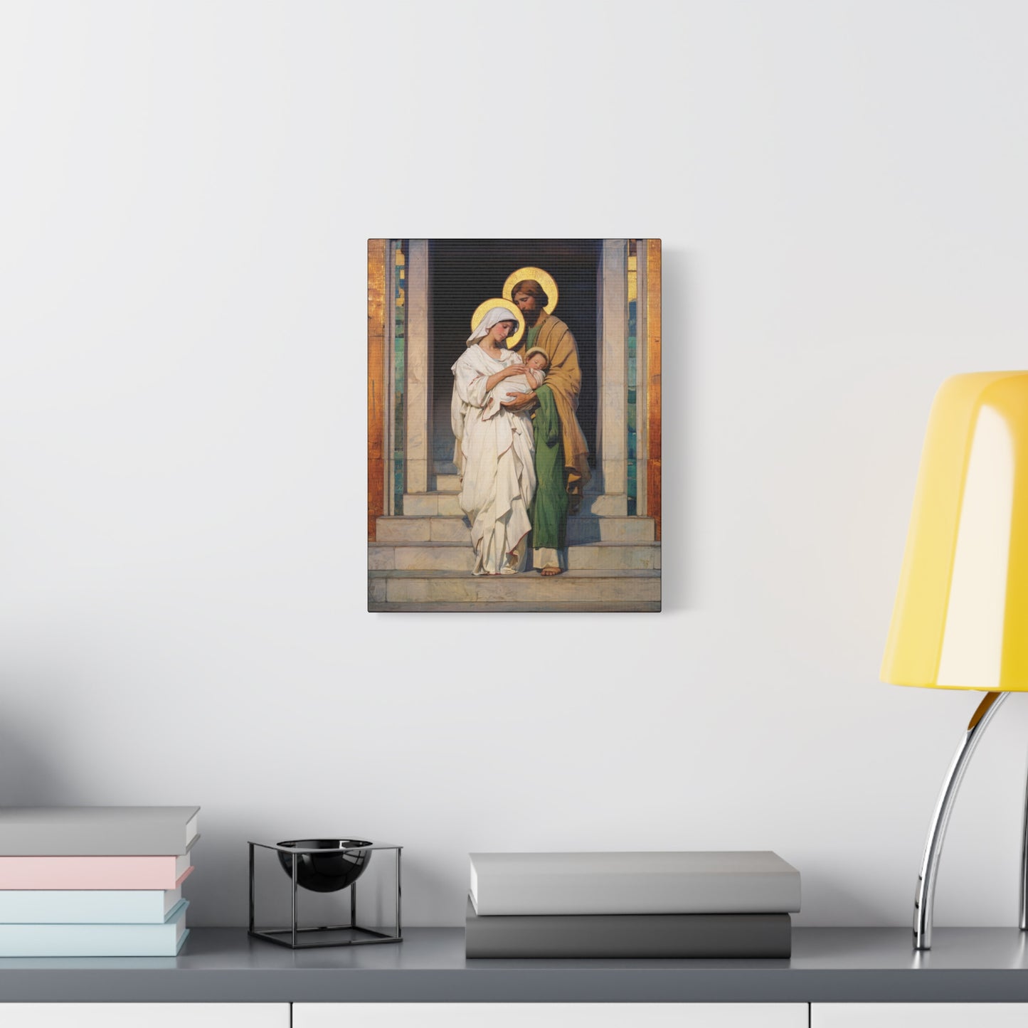 The Feast of the Presentation of the Lord - Holy Family - Gallery Wrapped Canvas - Print - Religious Art for your Home - Catholic art print - prayer room art