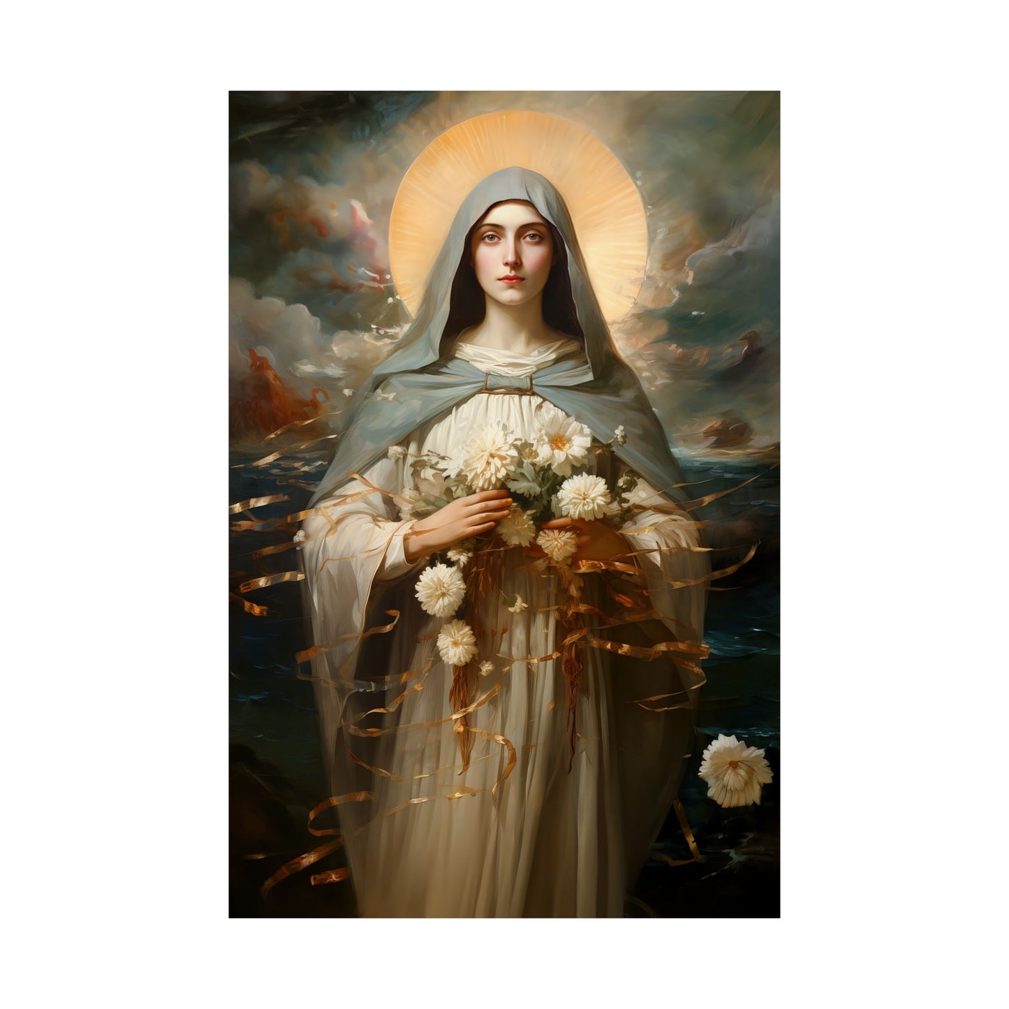 Saint Rose Venerini - Sanctified Souls Print - Multiple Sizes - Premium Matte Vertical Posters