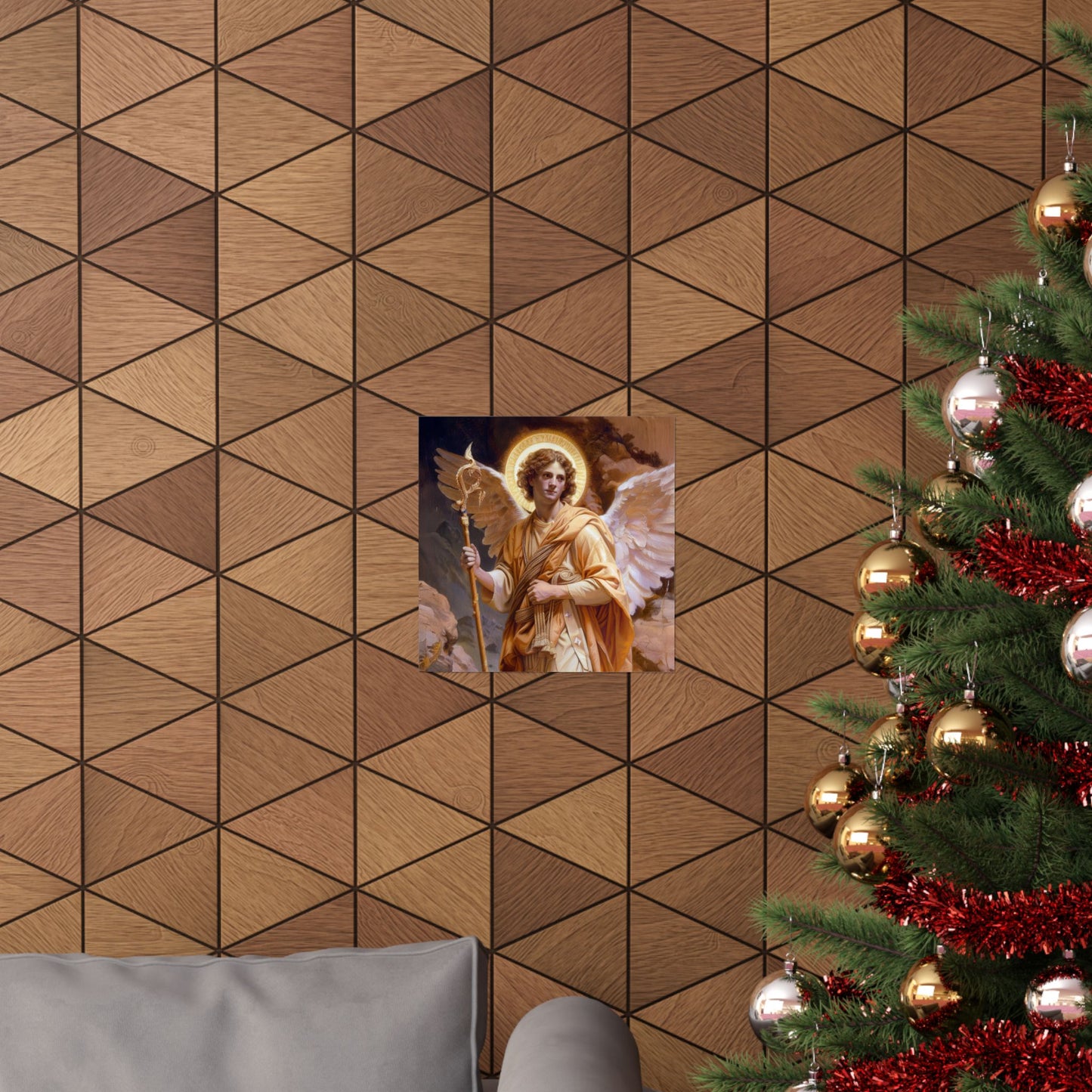 Saint Raphael the Archangel - Sanctified Souls Print - Multiple Sizes - Premium Matte Vertical Posters