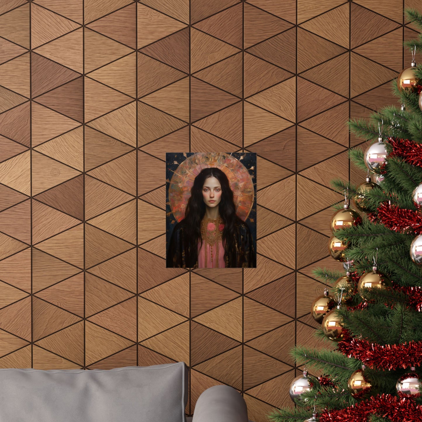 Saint Susanna - Sanctified Souls Print - Multiple Sizes - Premium Matte Vertical Posters