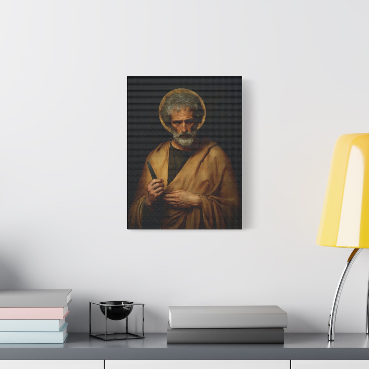 Saint Bartholomew the Apostle  - Gallery Wrapped Canvas - Print - Religious Art for your Home - Catholic