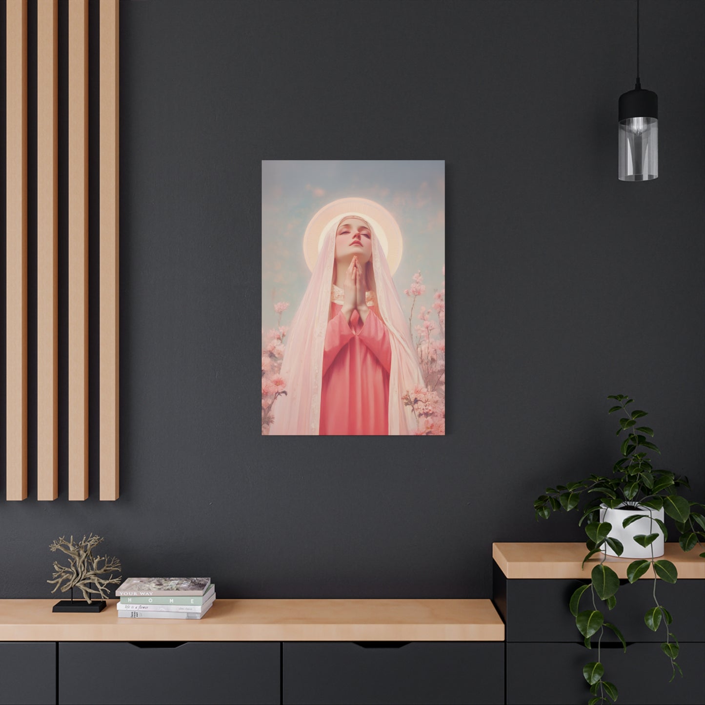 Saint Illuminata - Gallery Wrapped Canvas - Print - Religious Art for your Home - Catholic Art Print