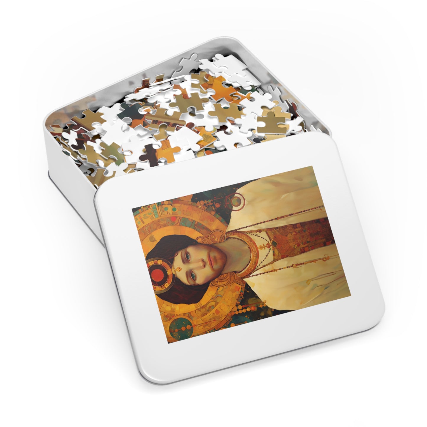 Saint Abdiesus - Puzzle and Keepsake Tin - Religious Jigsaw Puzzle (30, 110, 252, 500,1000-Piece) - Religious Puzzle