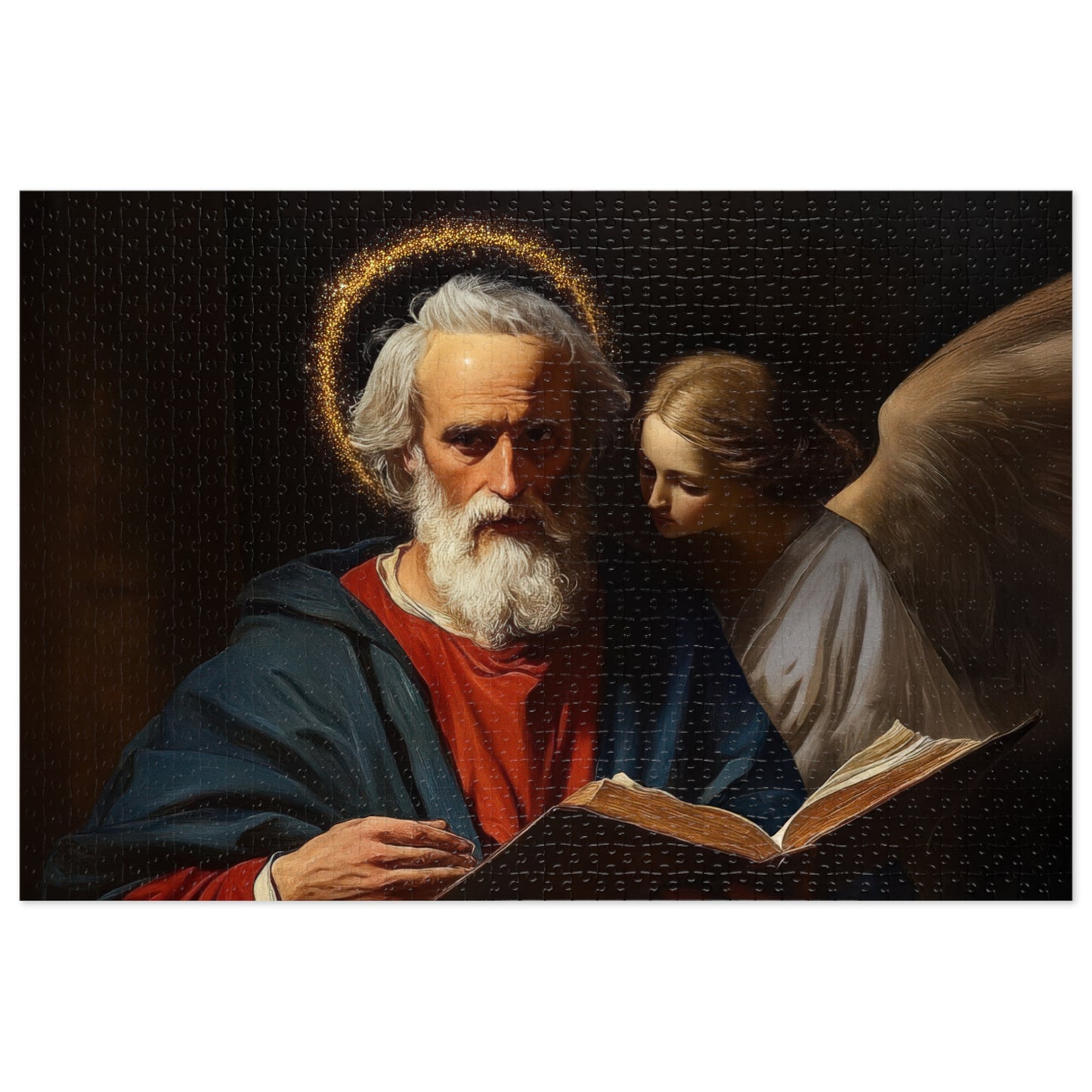 Saint Matthew the Apostle - Puzzle and Keepsake Tin - Religious Jigsaw Puzzle (30, 110, 252, 500,1000-Piece) - Religious Puzzle