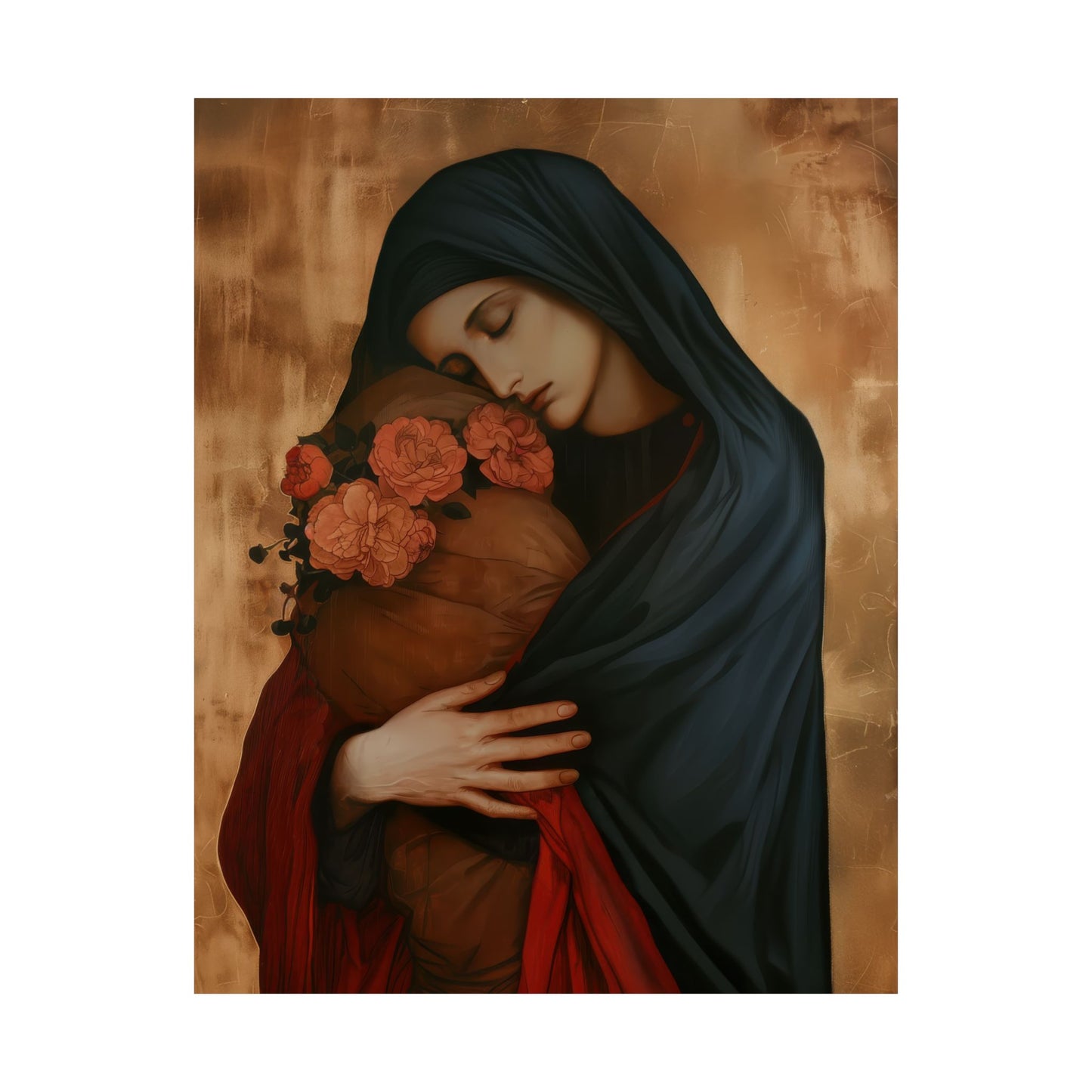Blessed Are the Innocent in His Kingdom - The Feast of the Holy Innocents - Multiple Sizes - Premium Posters - Catholic Art - Christian